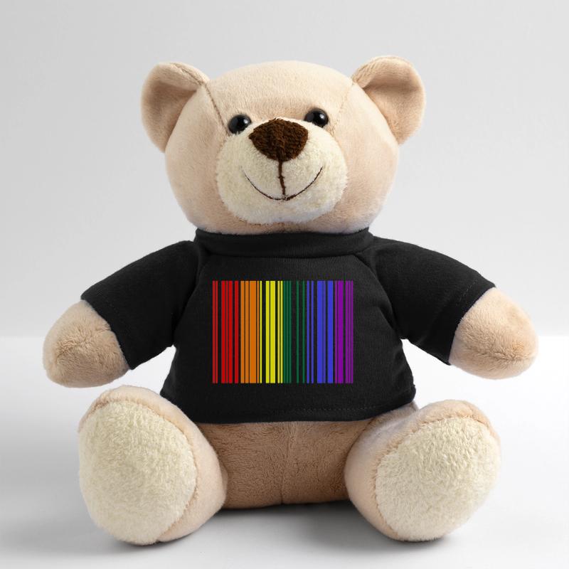 Rainbow Barcode Teddy
