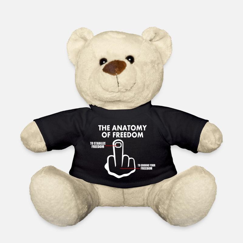 freiheit - Teddy - Schwarz