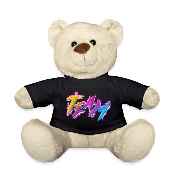 Team - Teddy Bear - black - Front