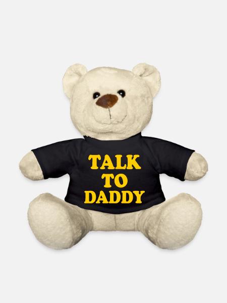 Talk to daddy - Teddy - Schwarz