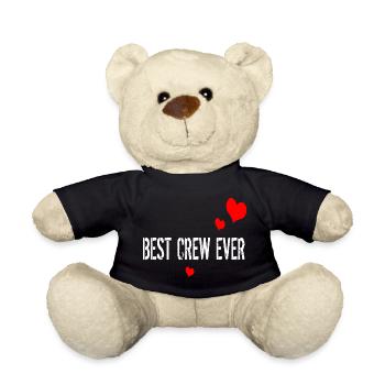 BEST CREW EVER - Teddy - Schwarz - Vorne