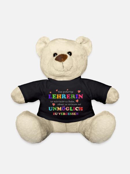 Eine großartige Lehrerin, unmöglich zu vergessen - Teddy - Schwarz