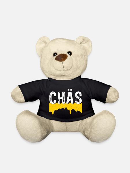 Chäs (SWISS CHEESE) - Teddy - Schwarz