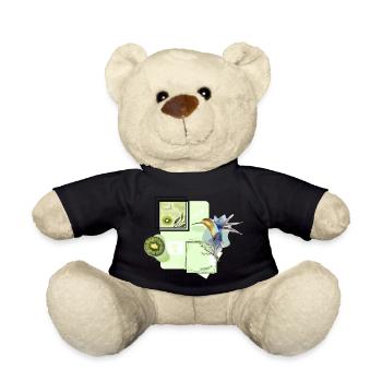 Photos esthétiques vertes chemises à capuche etc doux - Nounours - noir - Devant