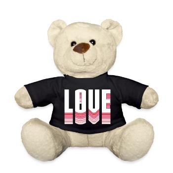 Amour - Nounours - noir - Devant