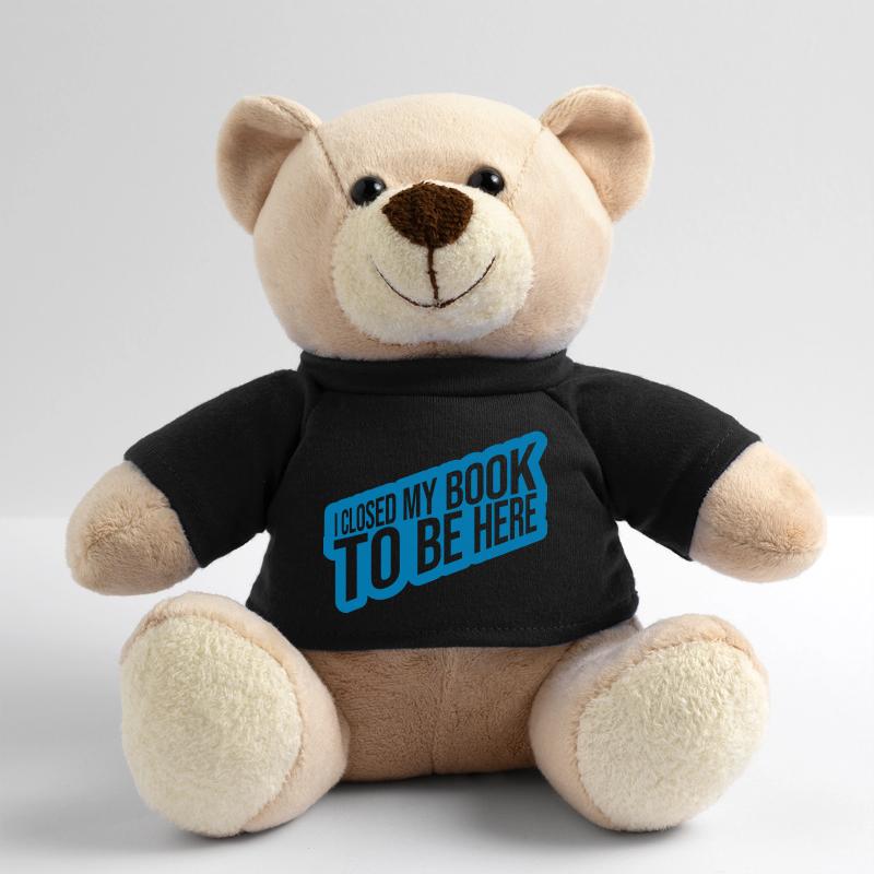 I closed my book Teddy Bear