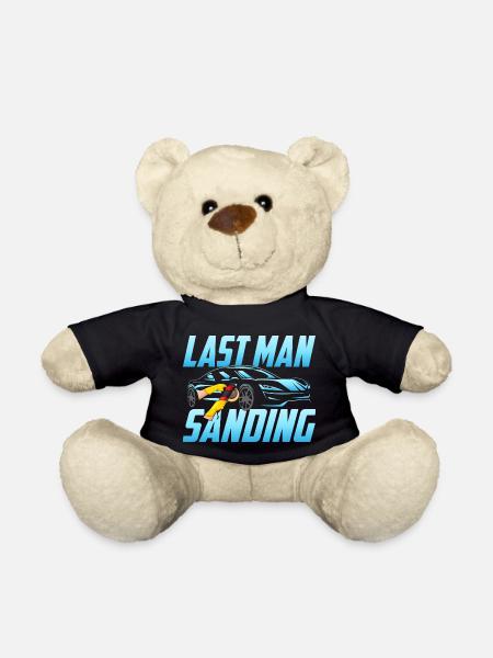 Last Man Sanding Auto Body Painter Technician - Teddy - Schwarz