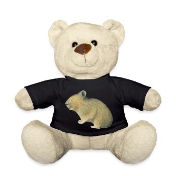 Pika - Teddy - Schwarz - Vorne