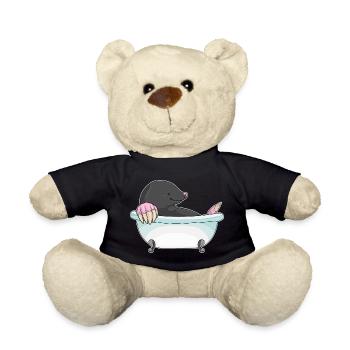 Baignoire de bain pour la taupe - Nounours - noir - Devant