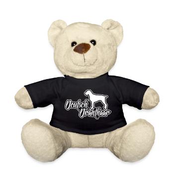 DEUTSCH DRAHTHAAR Hunderasse Jagdhunde Wilsigns - Teddy - Schwarz - Vorne