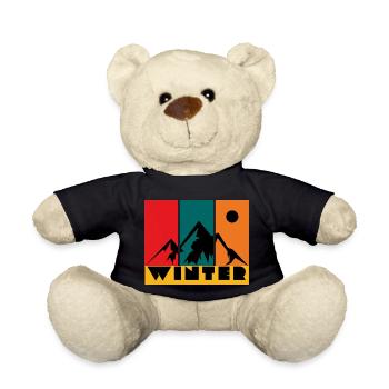 Winter Design - Teddy - Schwarz - Vorne