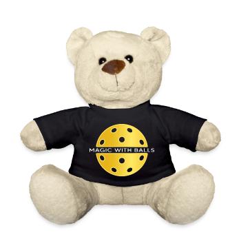 Floorball floorball "Floorball-magic" unihoc - Teddy Bear - black - Front