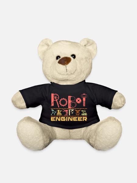 Roboter kostüm für Ingenieure oder Kinder Roboter - Teddy - Schwarz