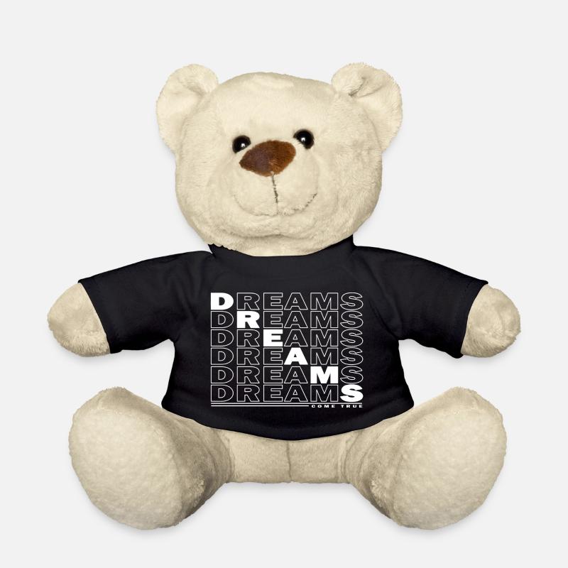 DREAMS - COME TRUE - Teddy - Schwarz