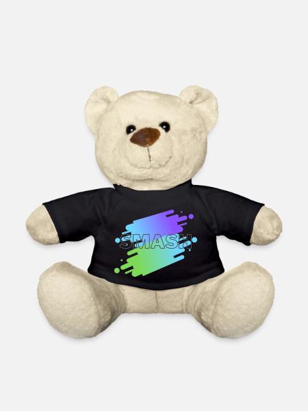 smash 1 - Teddy - Schwarz
