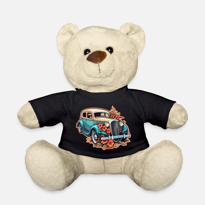 Blumenauto - Teddy - Schwarz