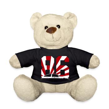 JDM AE86 Japan Domestic Market Car - Teddy Bear - black - Front