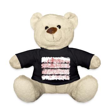City usa illinois america travel united states - Teddy Bear - black - Front