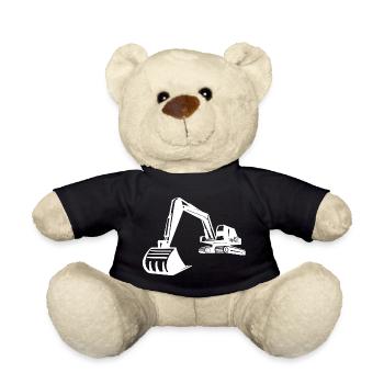 Silhouette de pelle, conception précise pour - Nounours - noir - Devant