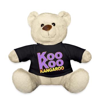 Koo Kangaroo - Teddy Bear - black - Front
