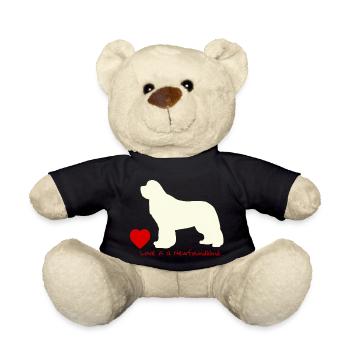 Love is a Newfoundland 013 - Teddy - Schwarz - Vorne