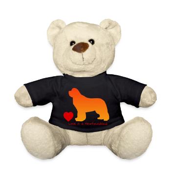 Love is a Newfoundland 018 - Teddy - Schwarz - Vorne