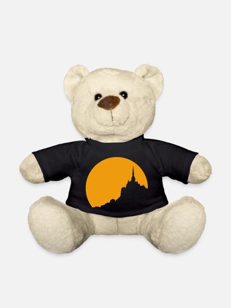 Sonnenuntergang auf dem Mont Saint Michel - Teddy - Schwarz