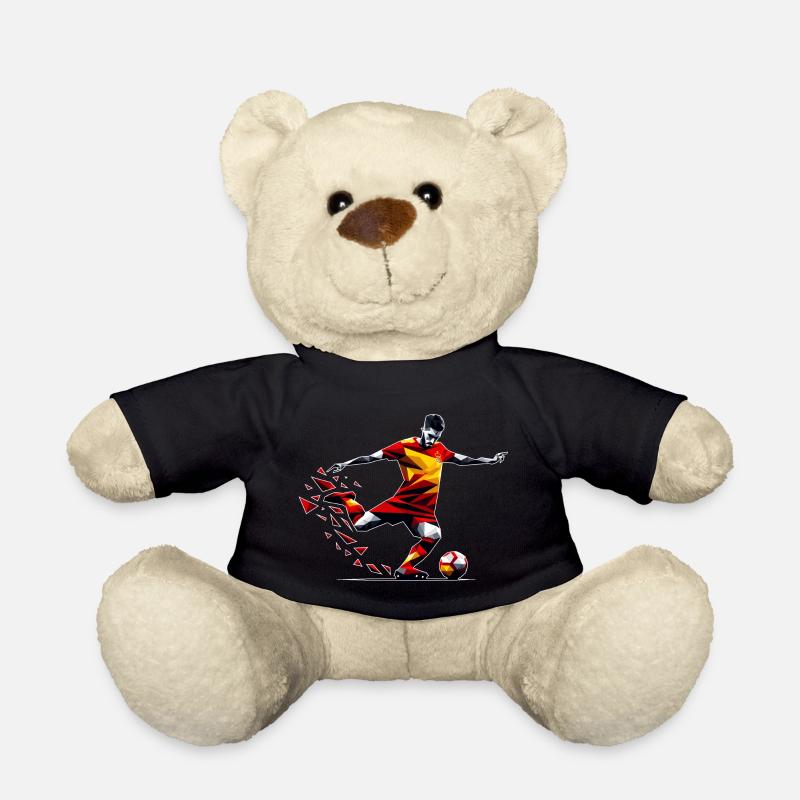 Soccer Spain - Teddy Bear - black
