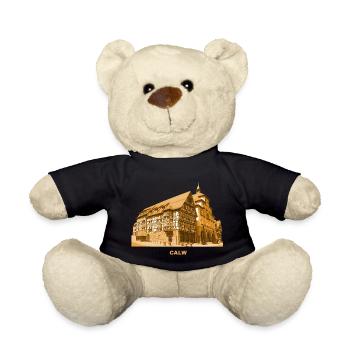 Calw Town Hall Black Forest Baden-Württemberg - Teddy Bear - black - Front