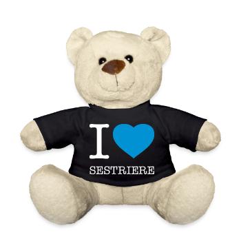 I LOVE SESTRIERE - Teddy - Schwarz - Vorne