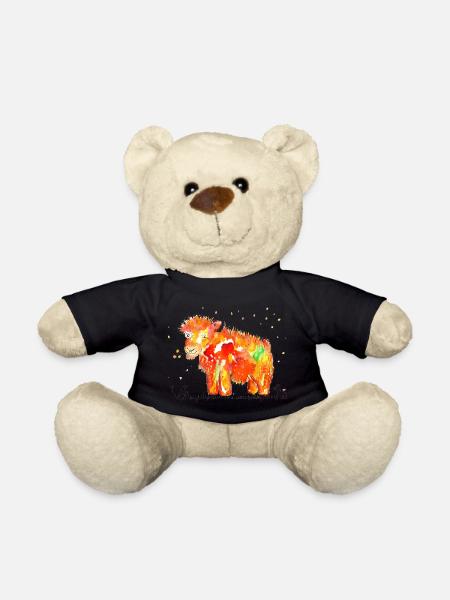 Gute Laune Moschus-Ochse - Teddy - Schwarz