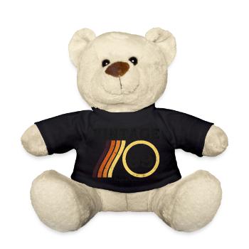 Millésime 1999 Édition Limitée Classique Rétro 25 - Nounours - noir - Devant