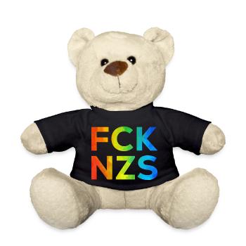 Fck NZS Regenbogen - Teddy - Schwarz - Vorne