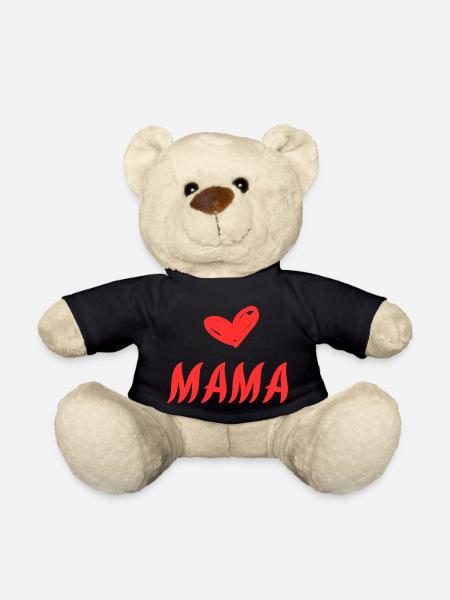 Mama 💞 - Teddy - Schwarz