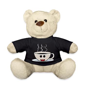Good Morning Coffee Caféine Tasse à café conviviale - Nounours - noir - Devant