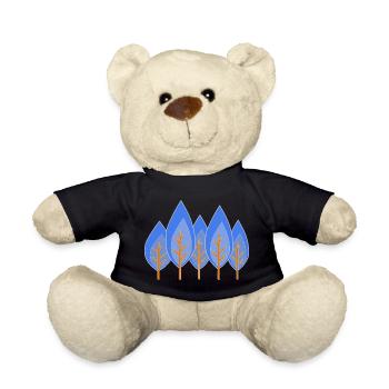 Trees - Teddy Bear - black - Front