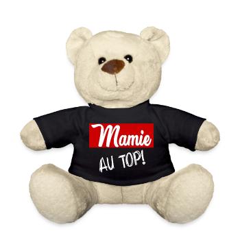 GRANNY. MOTHER'S DAY. HAPPY BIRTHDAY GRANDMA. I LOVE YOU - Teddy Bear - black - Front