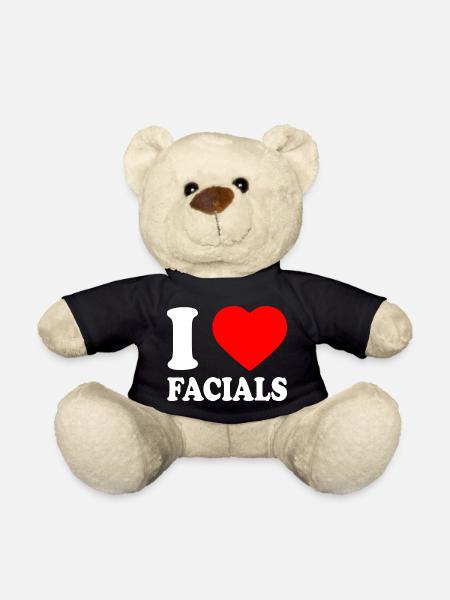 I love facials - Teddy - Schwarz