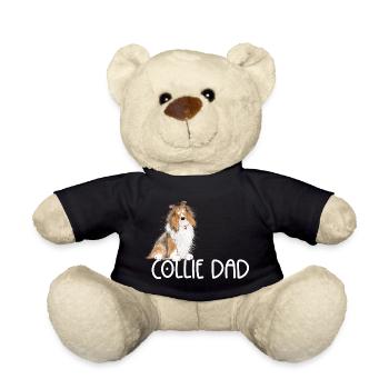Happy Collie Papa I Collie Rough I Langhaarcollie - Teddy - Schwarz - Vorne