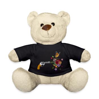 Eine Waffe für den Frieden - Teddy - Schwarz - Vorne