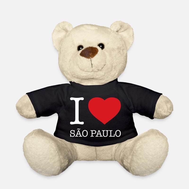 J’ADORE SÃO PAULO - Nounours - noir