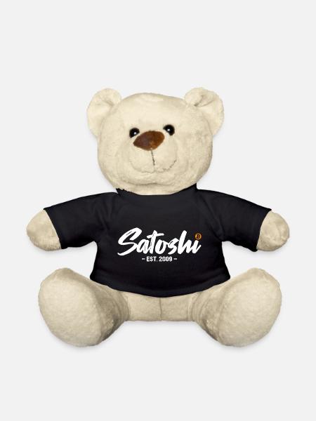 Satoshi est 2009 Bitcoin - Teddy - Schwarz