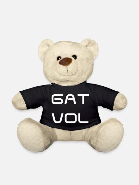 gatvol - Teddy Bear - black