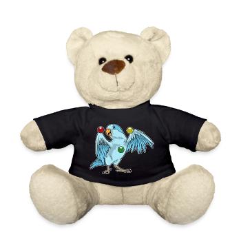 Jongleur perroquet jonglant - Nounours - noir - Devant