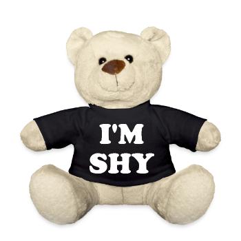I'm Shy - Teddy - Schwarz - Vorne