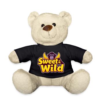 Süß und Wild - Teddy - Schwarz - Vorne