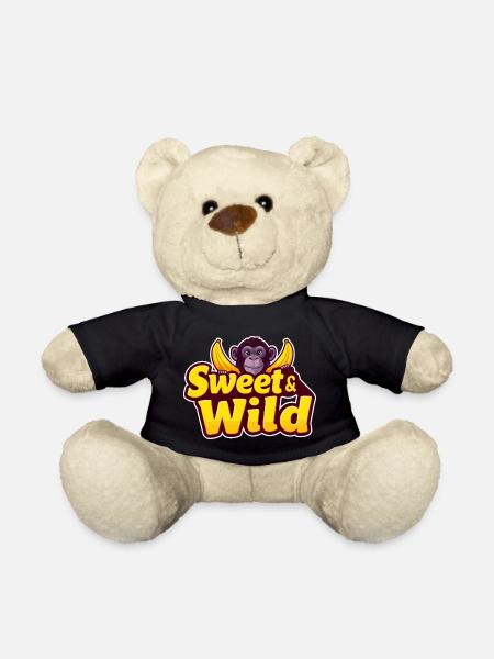 Süß und Wild - Teddy - Schwarz