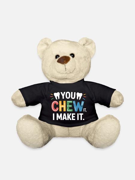 Dentalkeramik Techniker Kunst - Teddy - Schwarz