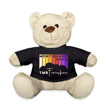 TMB Tour de Mont Blanc Montblanc Finisher - Teddy Bear - black - Front