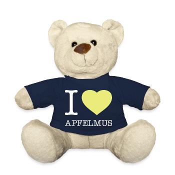 I love Apfelmus - Teddy - French Navy - Vorne